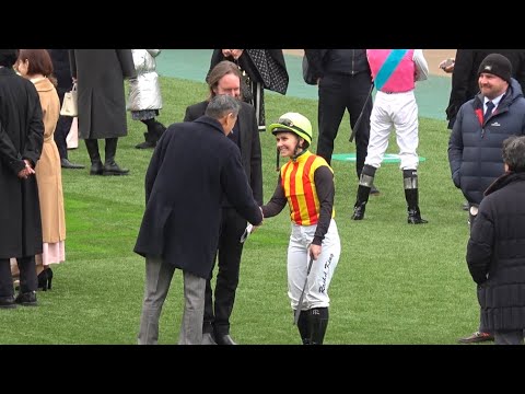 【フェブラリーS 2025】パドックでの各陣営の様子 R.キング騎手は吉田勝己氏とガッチリ握手【現地】