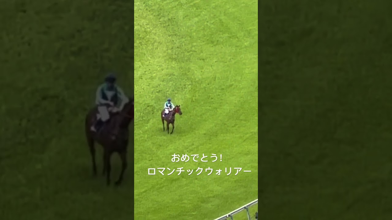 【安田記念】ロマンチックウォリアーおめでとう㊗️