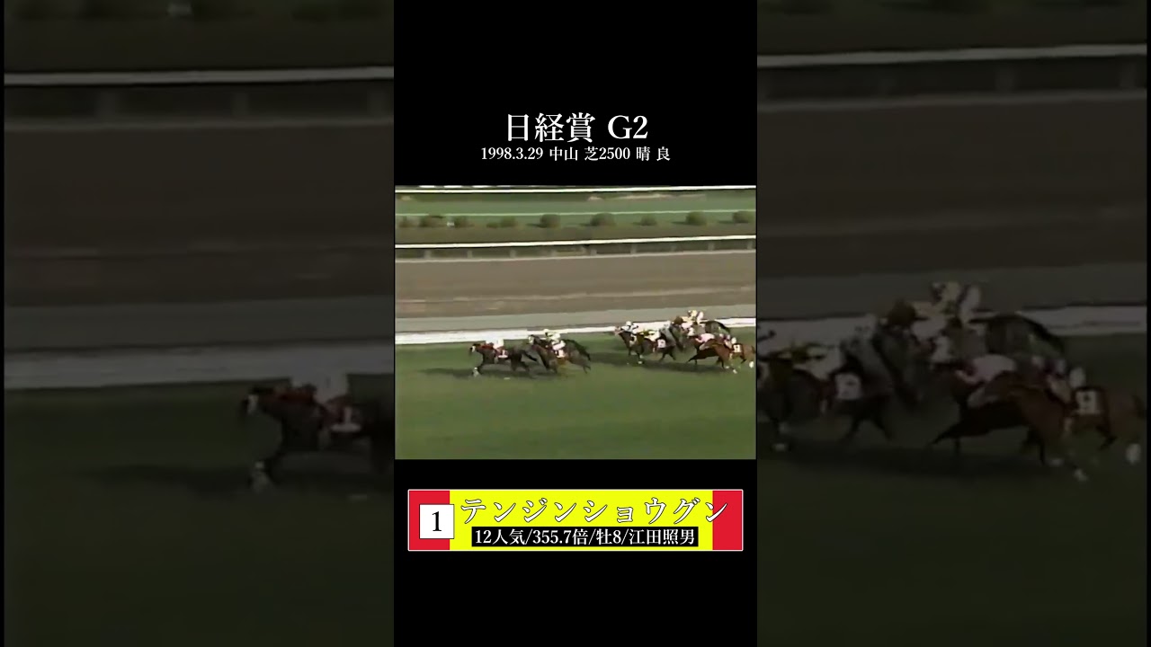 【 競馬 】 大穴ぶち抜く！テンジンショウグン！日経賞G2！ #shorts #競馬