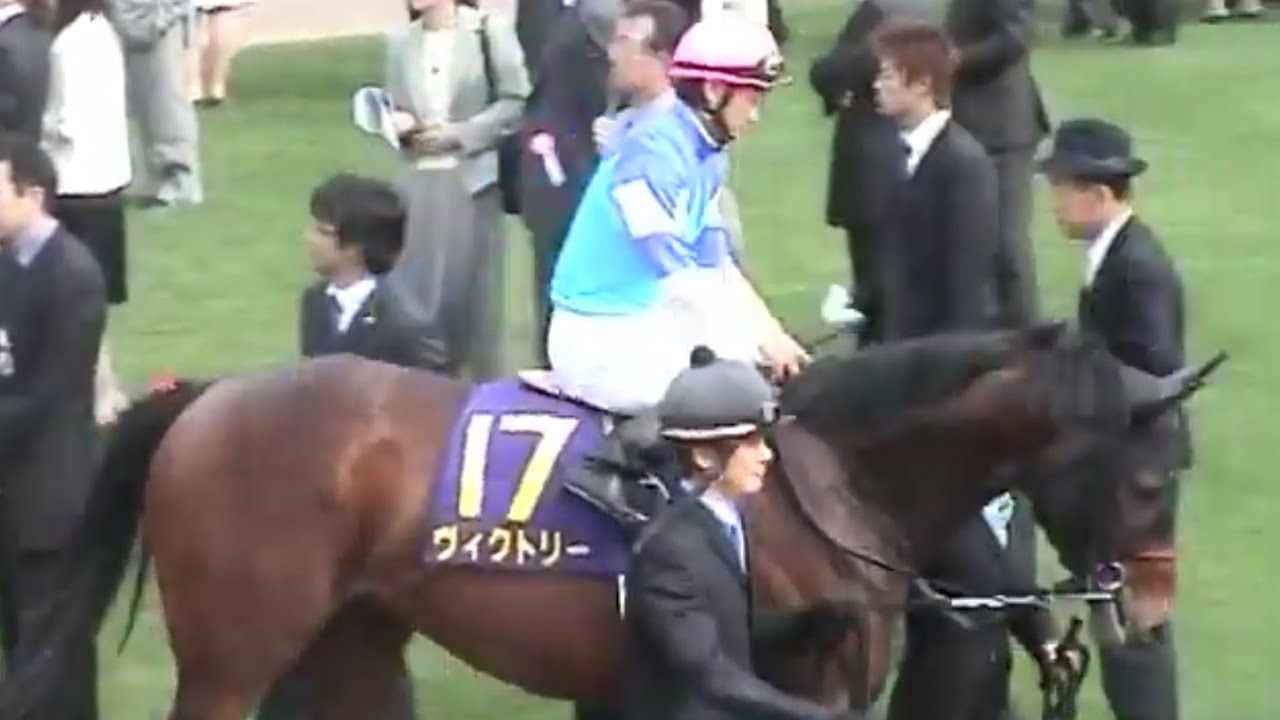 【音無秀孝厩舎のG1馬・ヴィクトリー号】皐月賞1着（田中勝春騎手）※悪画像　2007年4月15日（日）中山競馬場