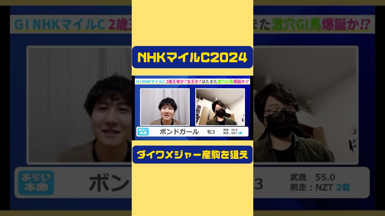 【NHKマイル2024予想】ダイワメジャー産駒を狙え！！#nhkマイルカップ #nhkマイルc #競馬 #競馬予想 #ダイワメジャー #ボンドガール #武豊 #切り抜き #切り抜き動画