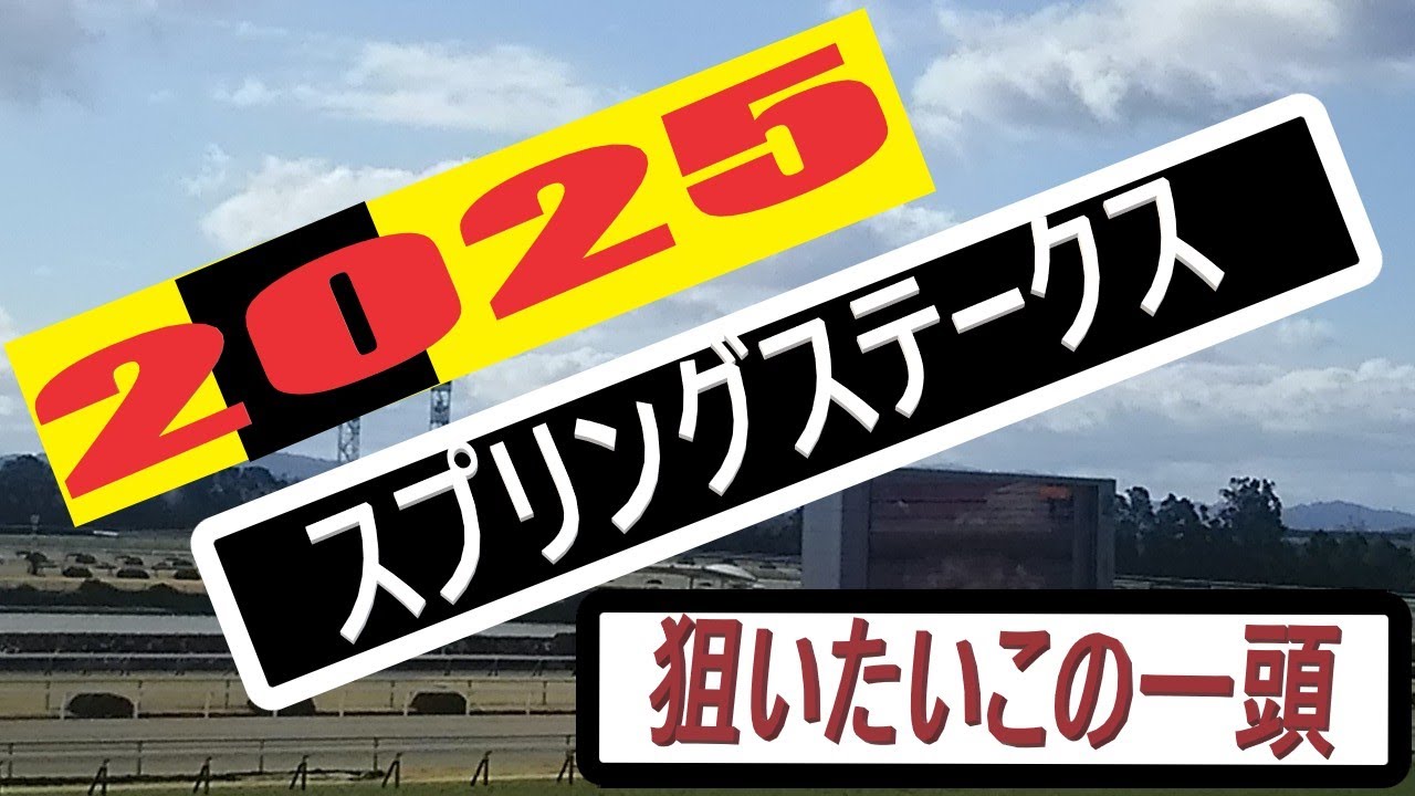 【競馬展望】２０２５年スプリングステークスの狙いたいこの一頭