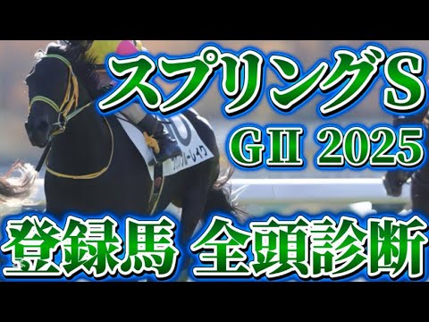 【スプリングS GⅡ 2025】#スプリングステークス2025 #皐月賞トライアル