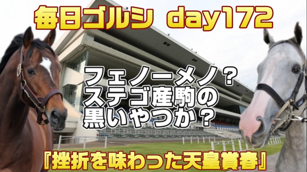 毎日ゴルシ『挫折を味わった天皇賞春』day172
