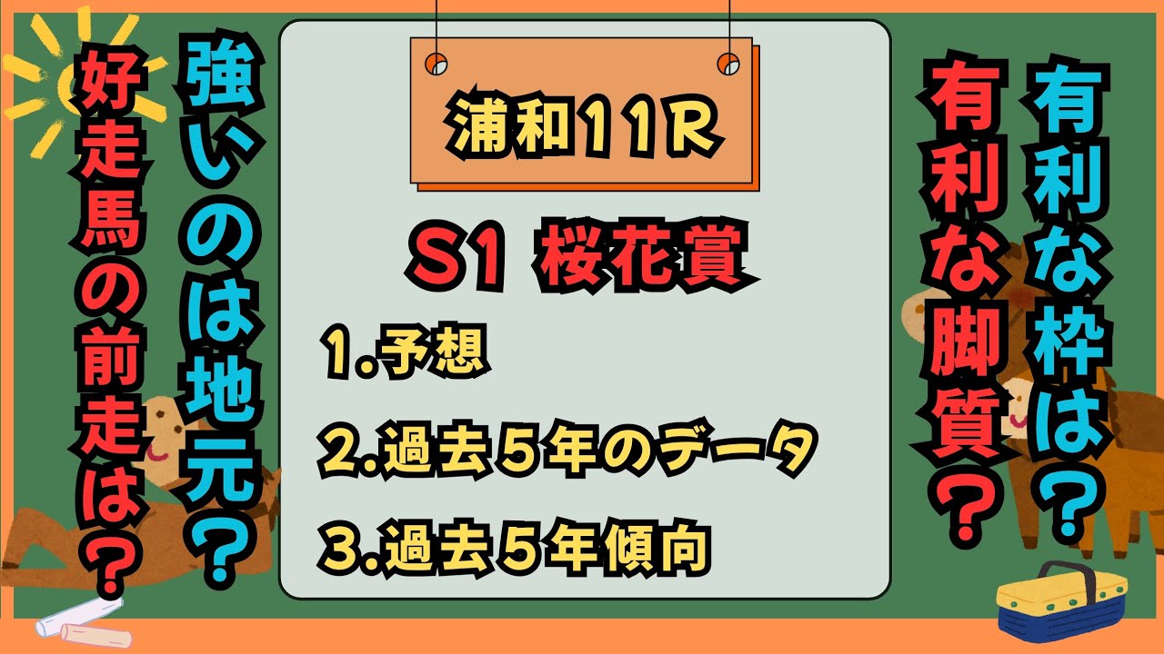 🏆桜花賞予想🏆💮💮過去５年のデータと傾向⏰#競馬予想 #競馬 #桜花賞2025