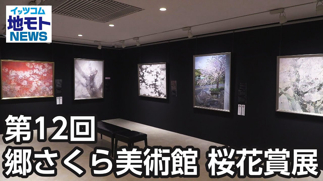 第12回 郷さくら美術館 桜花賞展【地モトNEWS】2025/3/21放送