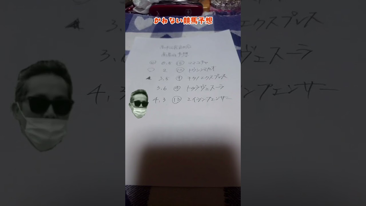 かねない競馬予想２５【高松宮記念】高尾山せんせい編