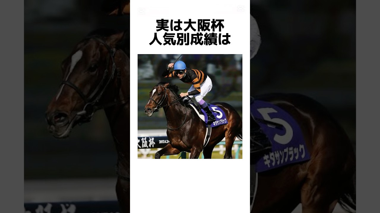 大阪杯の雑学4選#大阪杯2025 #大阪杯 #競馬
