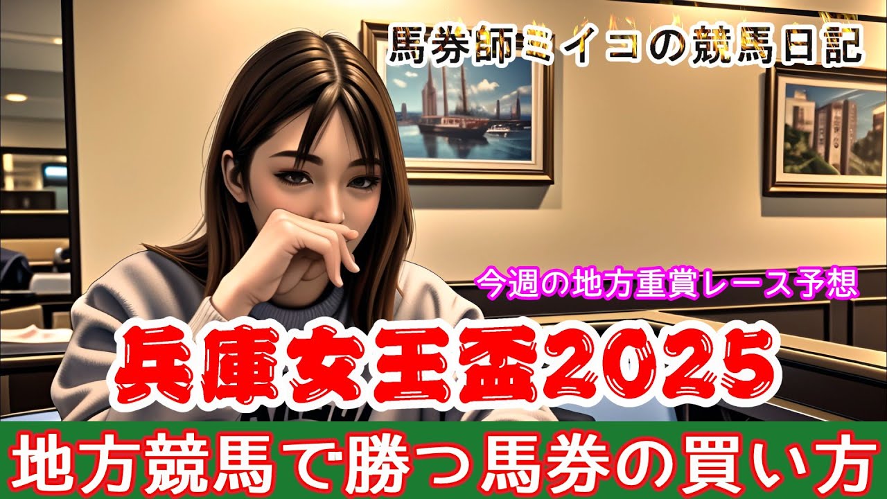 【競馬】兵庫女王盃2025の最終予想とパドック予想が絶好調