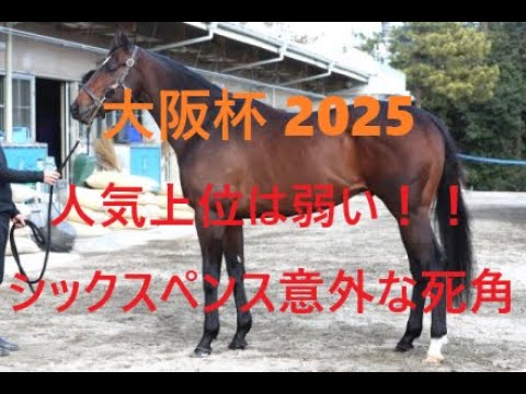 大阪杯 2025 人気上位は弱い！！シックスペンスの意外な死角