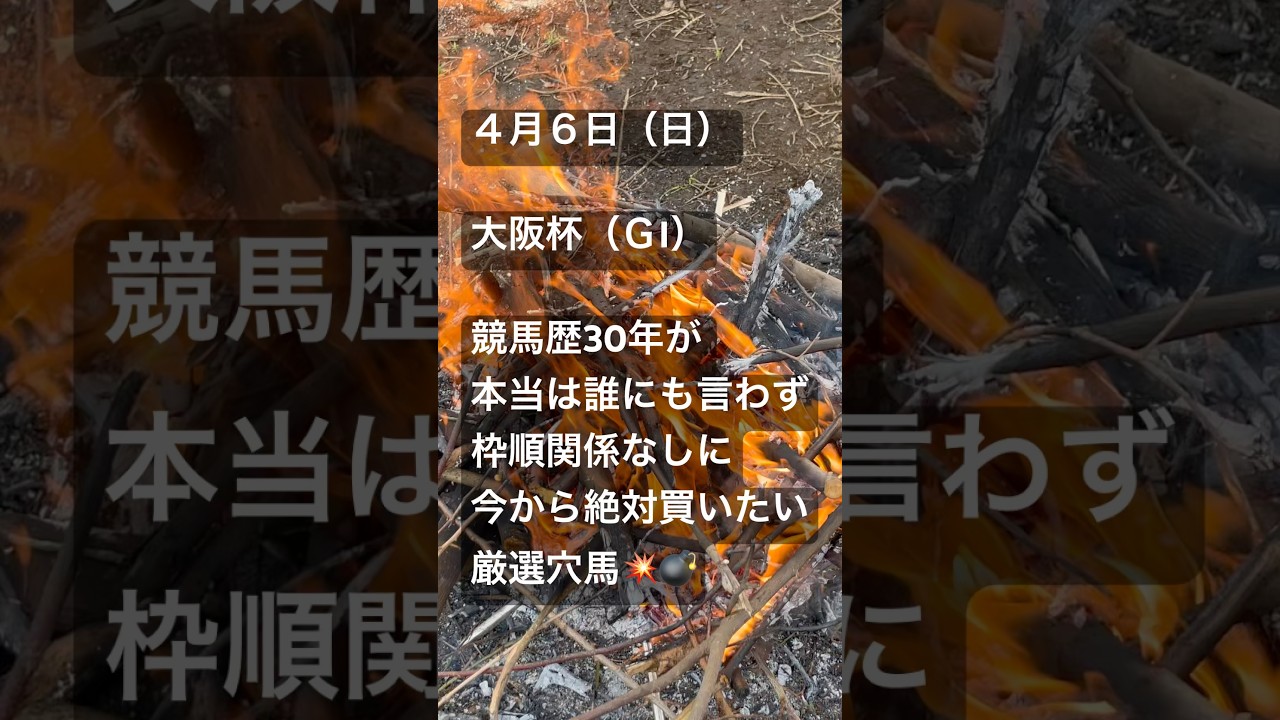 【大阪杯2025】厳選穴馬はコスモキュランダ！#大阪杯2025 #コスモキュランダ #万馬券 #穴馬