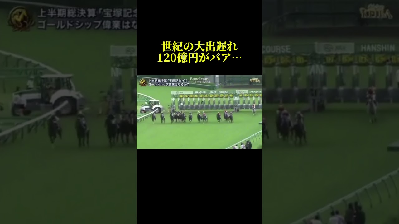 宝塚記念が近づくと思い出す…【120億円事件】#競馬 #宝塚記念#ゴールドシップ#細江純子 #shorts