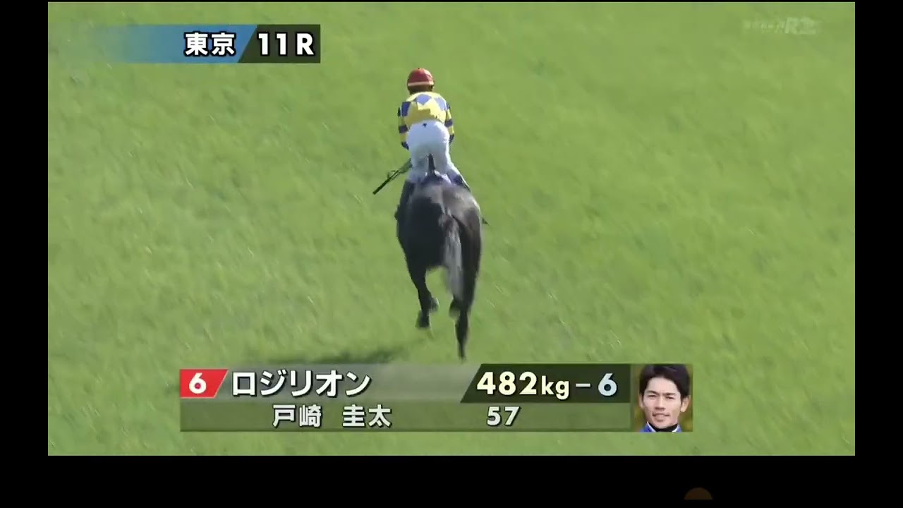 【2024】東京11R NHKマイルカップ《G1》本馬場入場