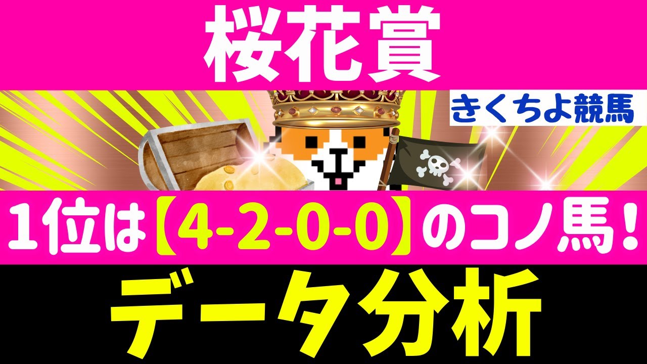 【桜花賞 2025】データ徹底分析！先週：大阪杯【S評価2頭の1,2着決着】【注目馬BEST 10】第1位は【4-2-0-0】のコノ馬！