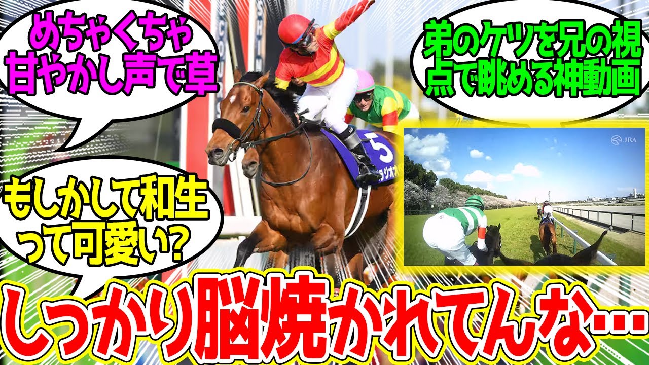 【大阪杯】べラジオオペラのジョッキーカメラが良すぎた…に対するみんなの反応！【競馬 の反応集】