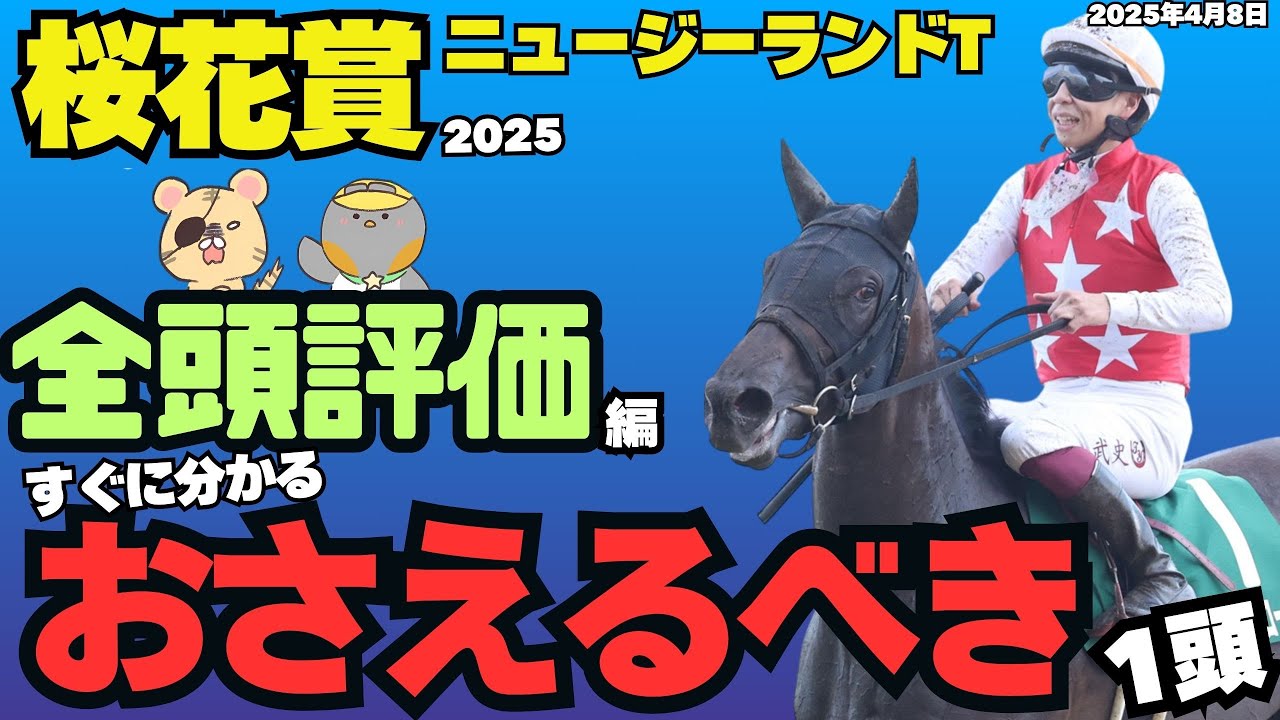 【桜花賞2025全頭評価】エンブロイダリーvsエリカエクスプレス。勝つのはどっち⁇【ニュージーランドトロフィー2025/競馬予想】
