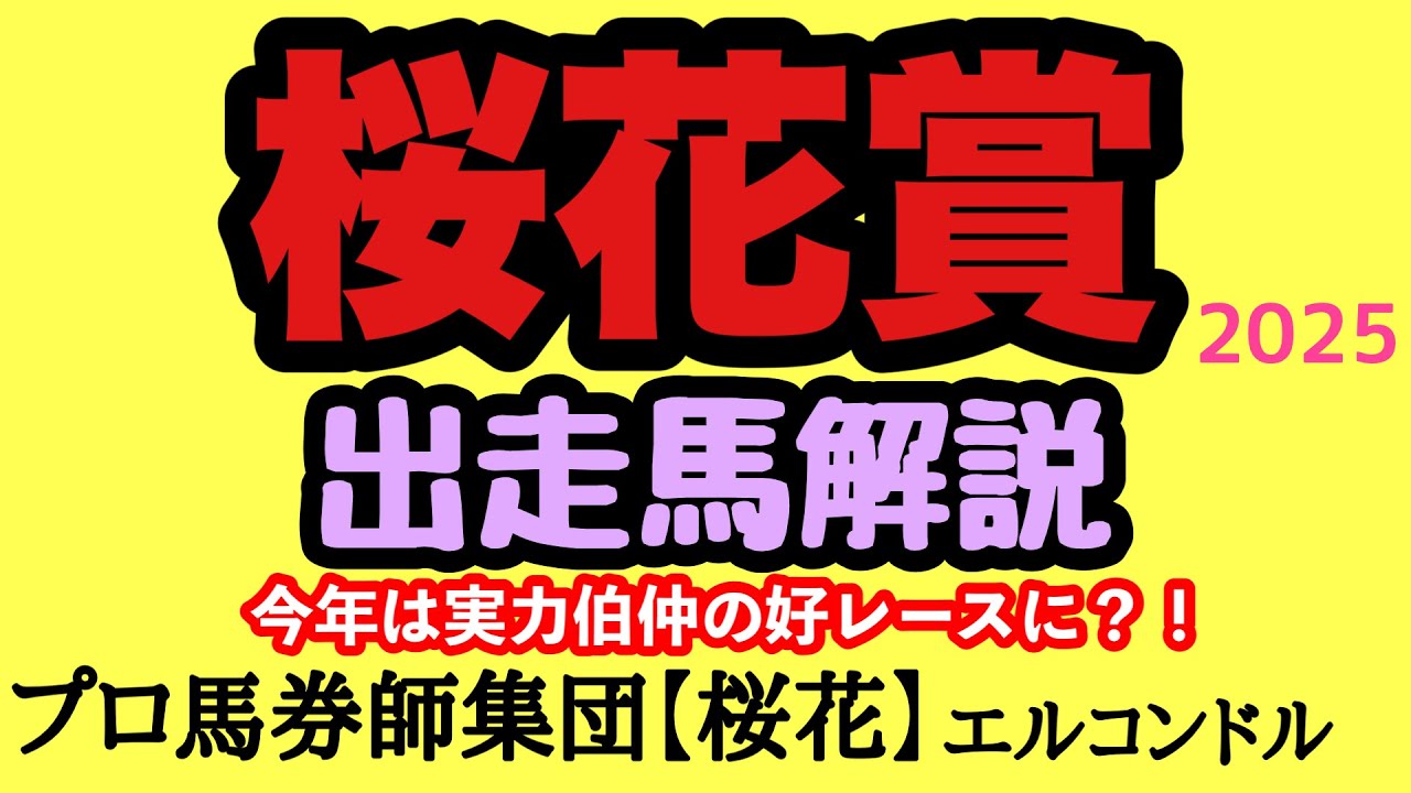 エルコンドル氏の桜花賞2025出走馬解説！！さぁいよいよ牝馬三冠そしてクラシック開幕！前哨戦から荒れ気味の3歳戦！実力拮抗で今年はどの馬にもチャンスあり？！