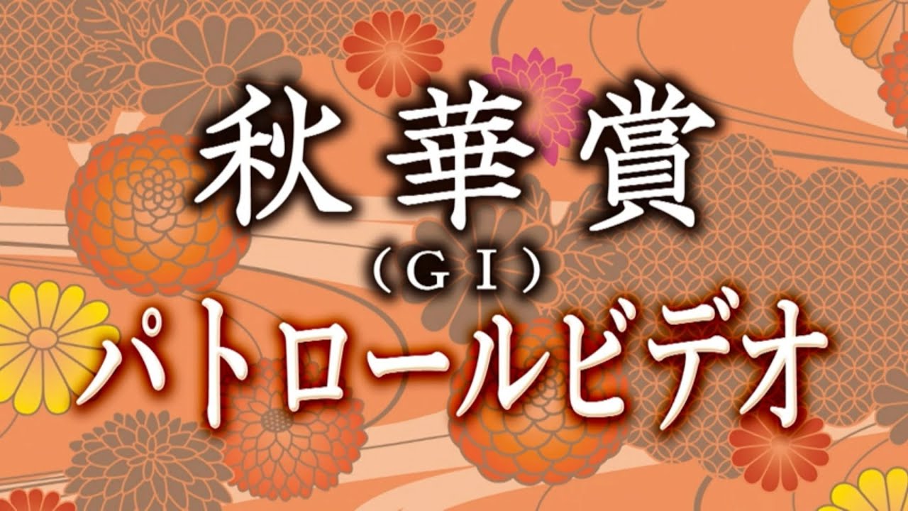 秋華賞2024 パトロールビデオ