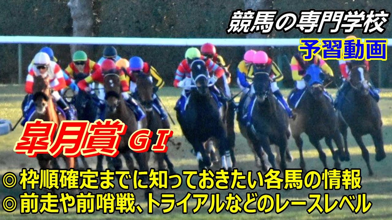 【皐月賞2025】予習動画 枠順確定までに抑えておきたい各馬の情報