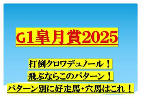 G１皐月賞２０２５ クロワデュノールは絶対ではない？こうなると負けるかも・・・