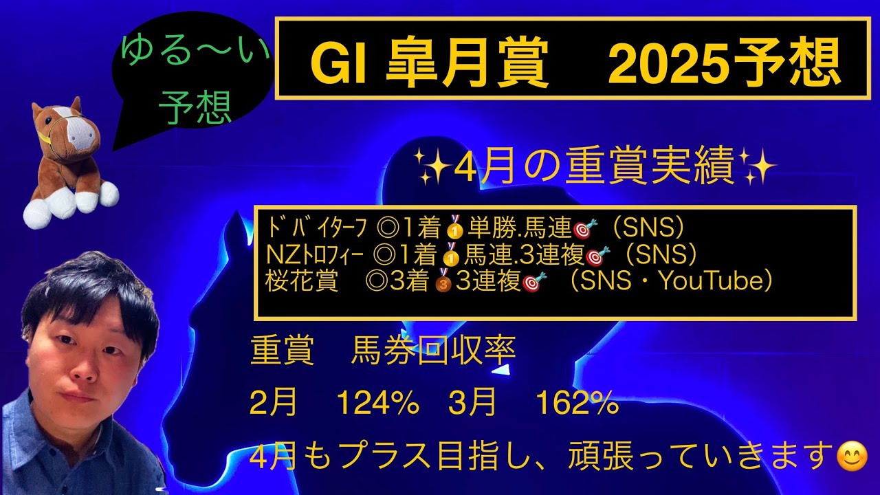 🌿皐月賞2025 GI予想🌿