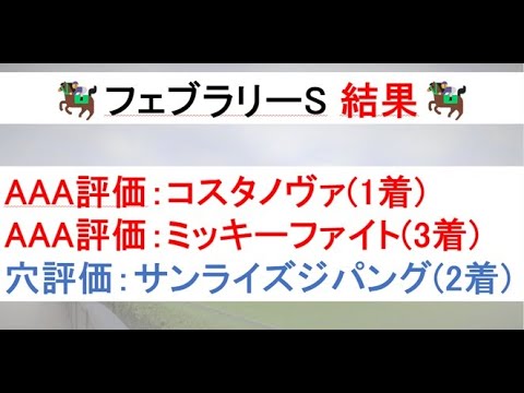 【フェブラリーステークス2025 AAA評価】覚悟のある方だけご視聴ください。注目の出走馬を徹底分析しました。