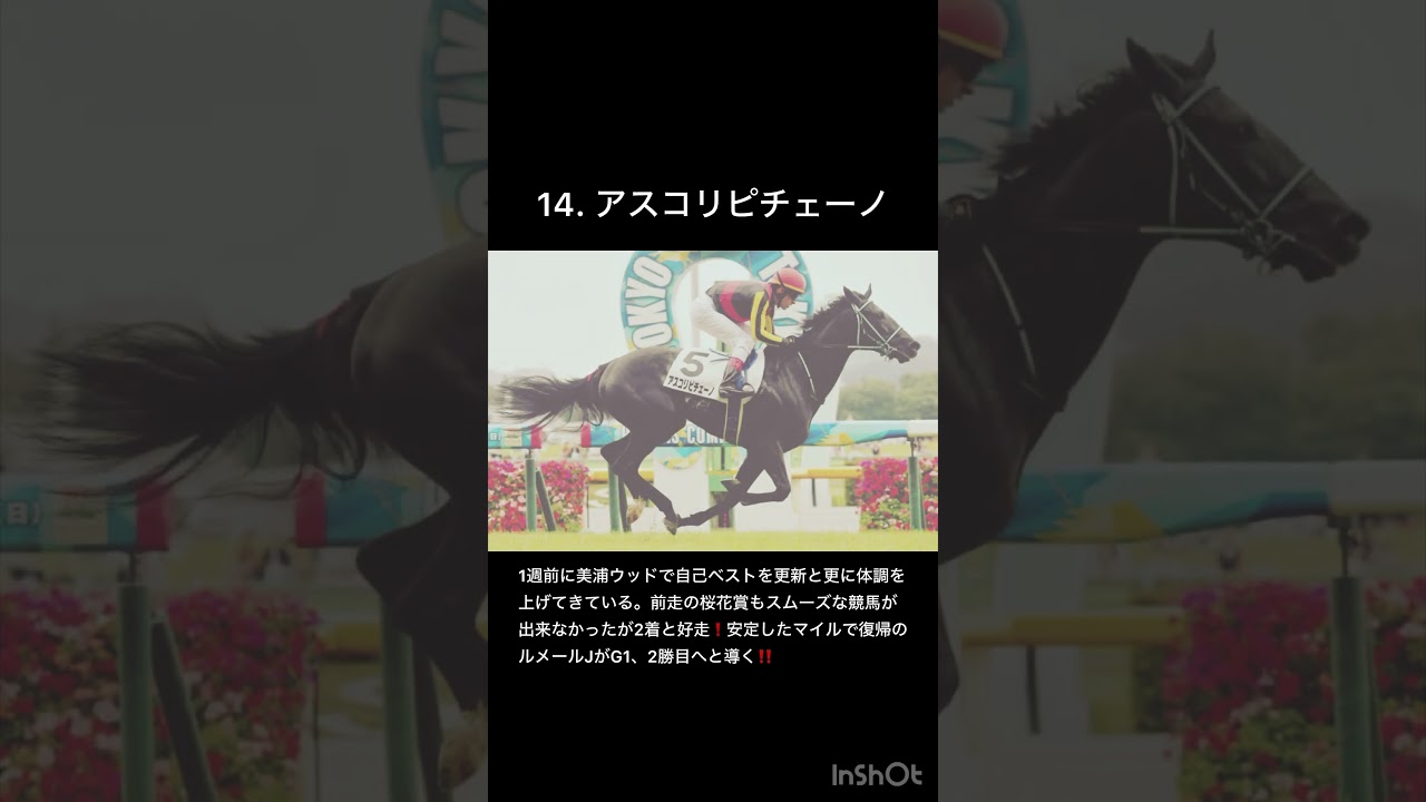 【NHKマイルカップ2024軸馬予想】勝つのはG1で好走してきた馬か？それとも？#競馬予想 #NHKマイルC #NHKマイルC予想 #shrots