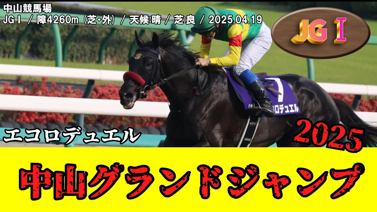【競馬】 中山グランドジャンプ 2025 / エコロデュエル