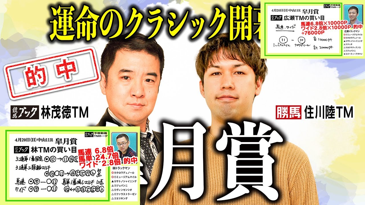【皐月賞2025】新時代の王道を行くクロワデュノール、無敗での第１冠獲りへ！！【TMトーク】