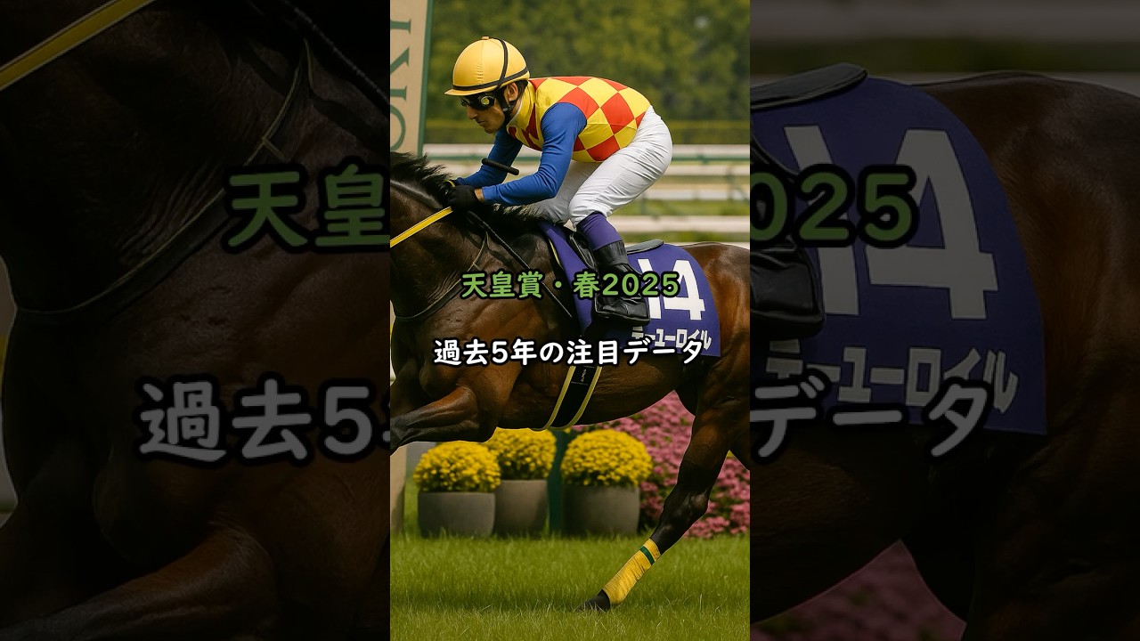 天皇賞・春2025 過去5年の注目データ
