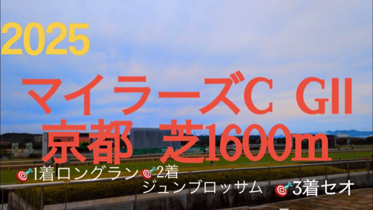【マイラーズカップ  2025】🎯注目馬3頭馬券内‼️春のマイルGⅠへ続く前哨戦‼︎少し寂しい頭数だが力関係は拮抗していて難解…父は元レコードホルダー‼︎ジュンブロッサムの仕上がりは⁉︎