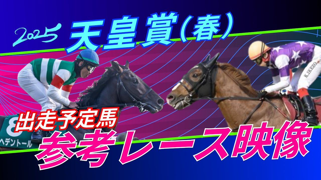 天皇賞（春）2025 参考レース