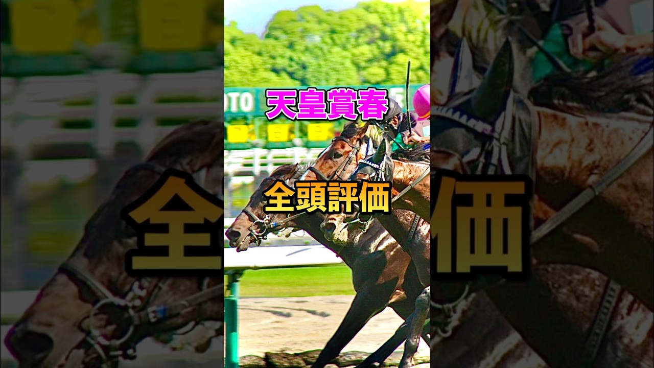 【天皇賞春2025】全頭評価