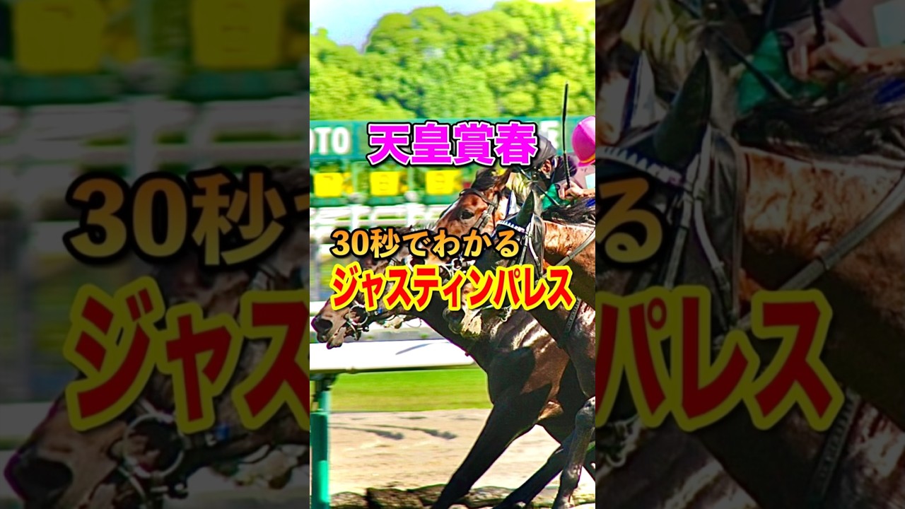 【天皇賞春2025】30秒でわかるジャスティンパレス