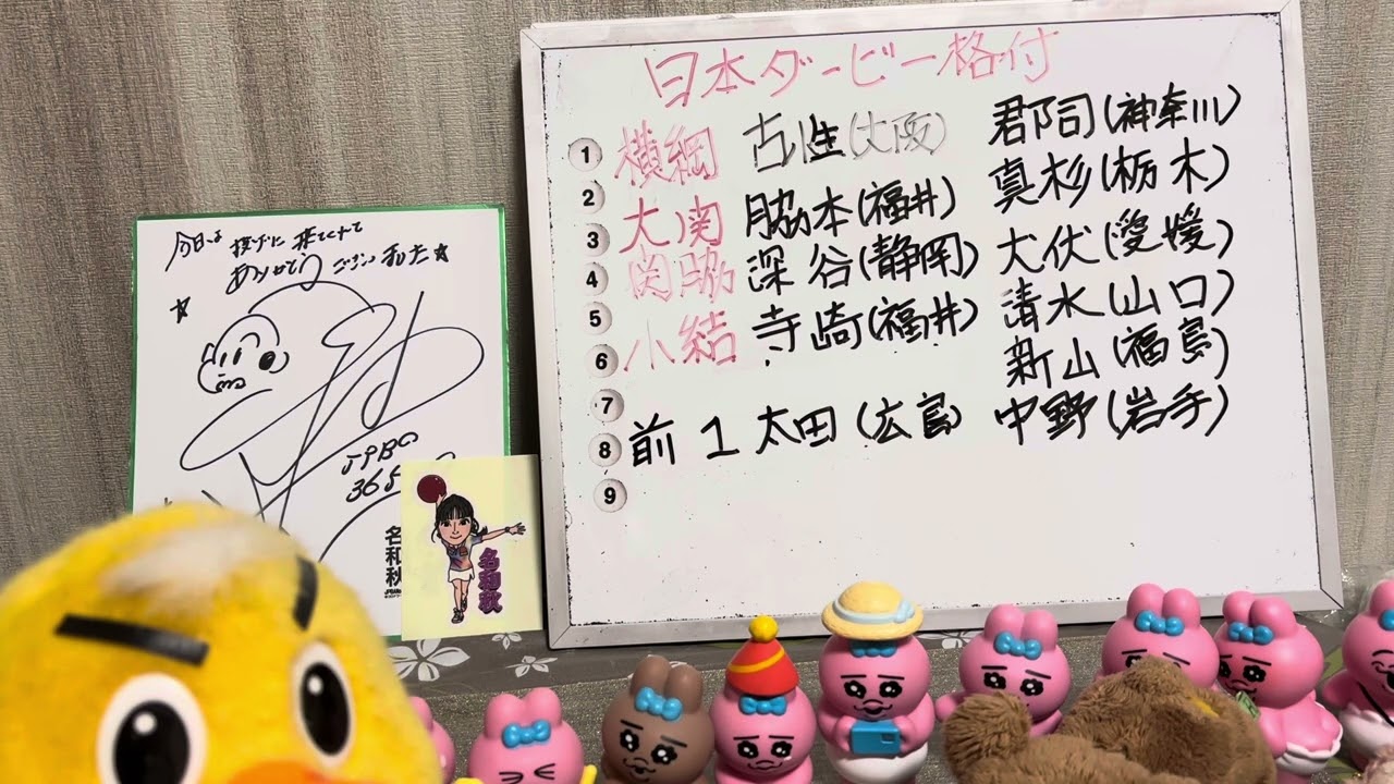 2025年  日本ダービー  名古屋  番付