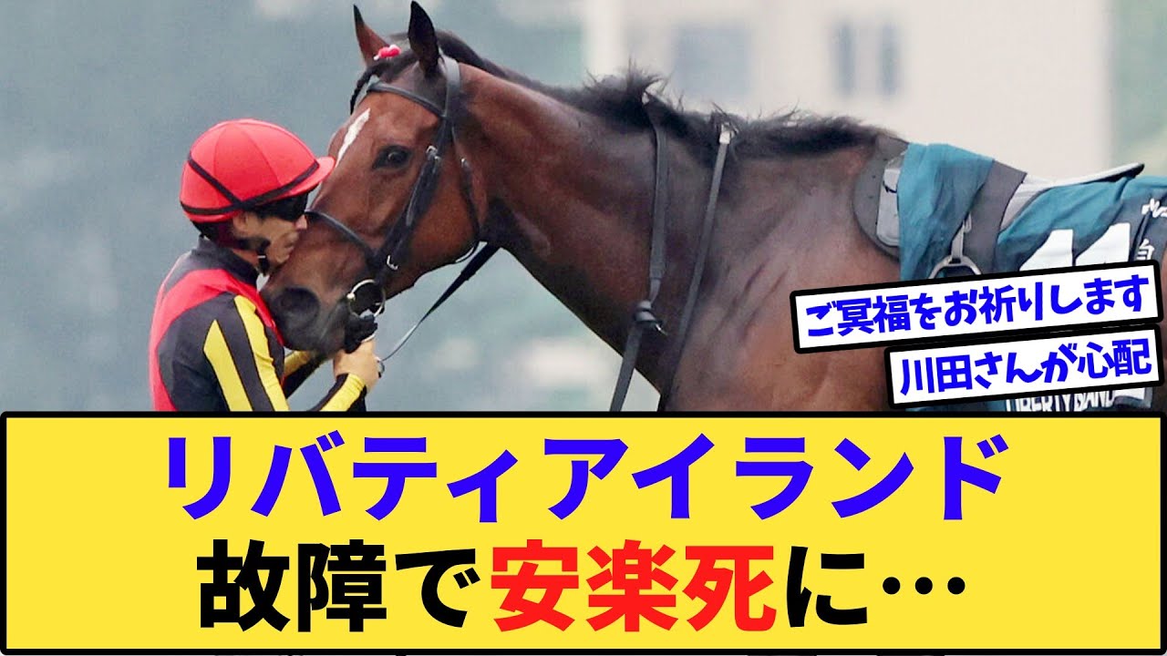 【訃報】リバティアイランド、香港の地で安楽死に…