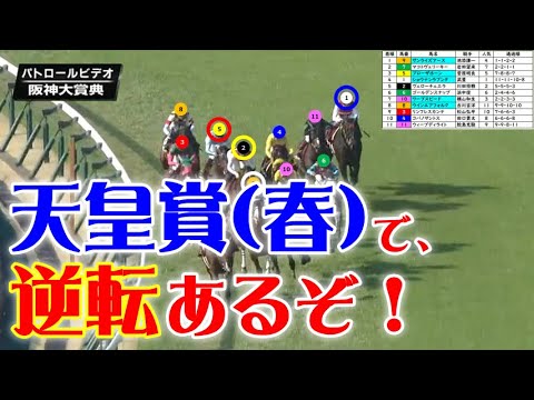 阪神大賞典2025をパトロールビデオで振り返ったら、天皇賞春2025が見えてきた！
