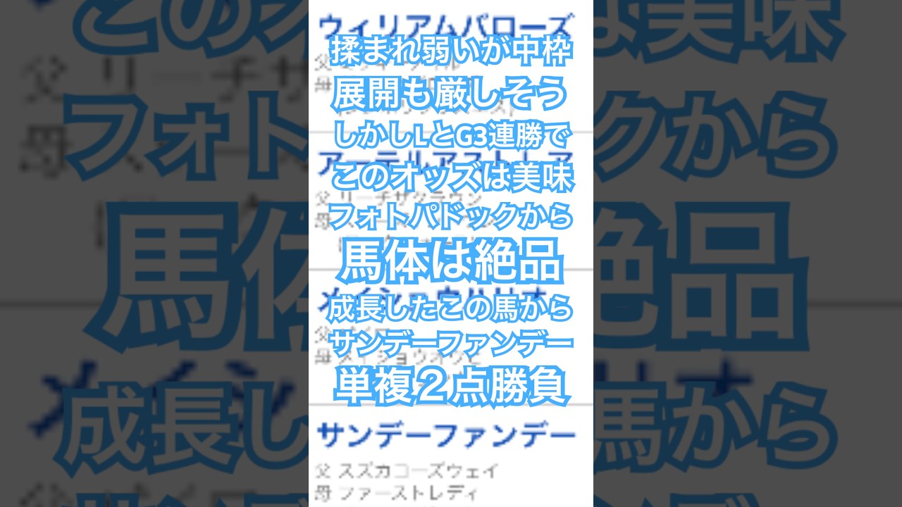 フェブラリーステークス 2025 予想 #メチャクチャ良く当たると穴党に人気の競馬予想家