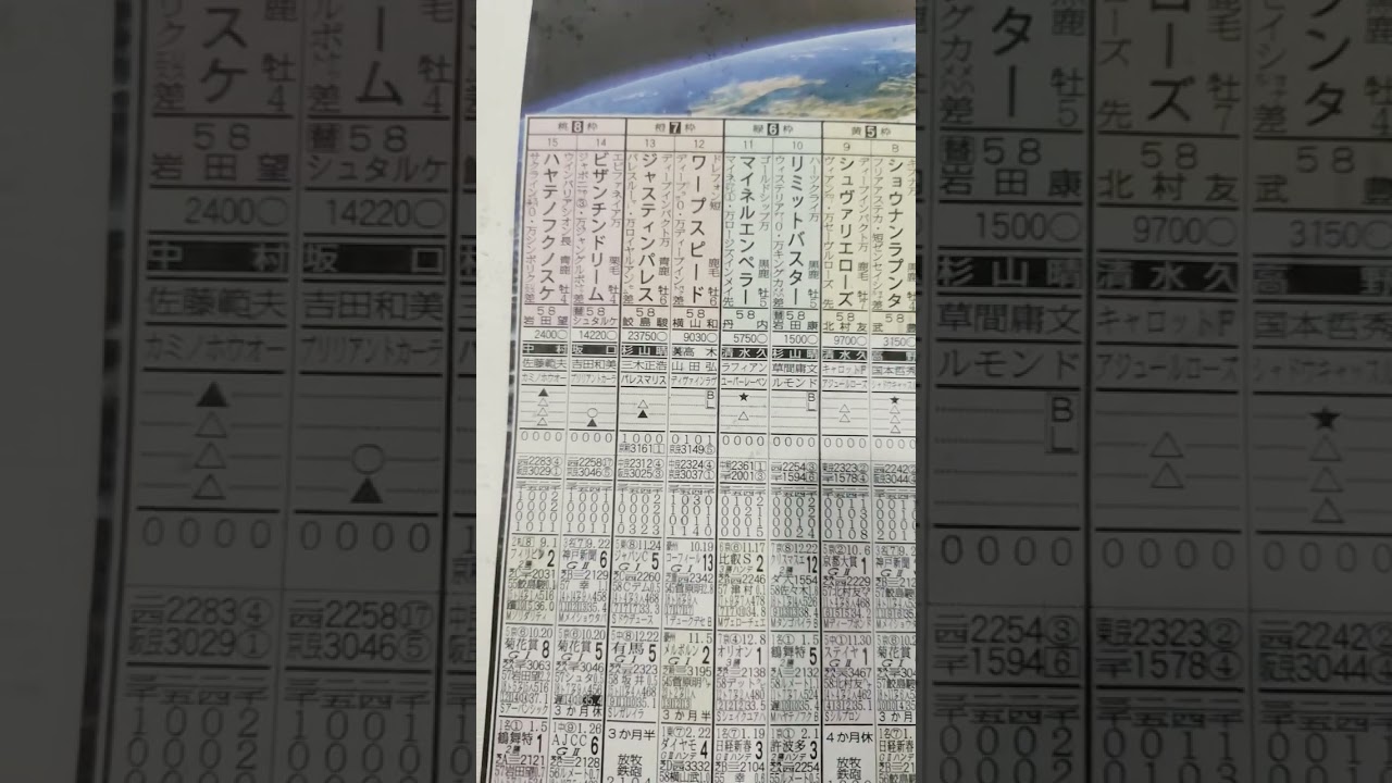 競馬予想（天皇賞春）