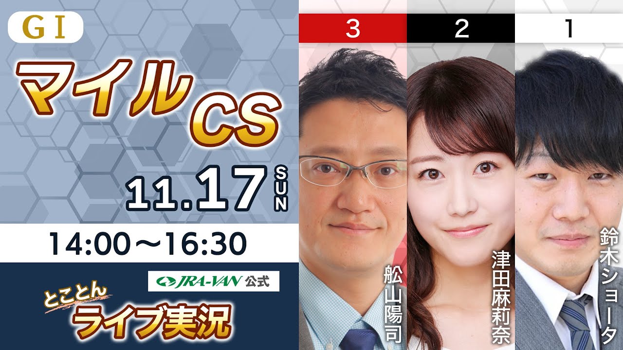 【マイルCS'24】とことんライブ実況【JRA-VAN】