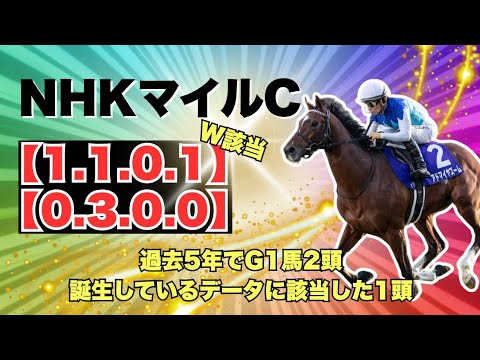 【NHKマイルC 2025】まだ誰も知らない新馬戦の秘密！！この穴馬、要注意！このオッズで買えるのは最後！！