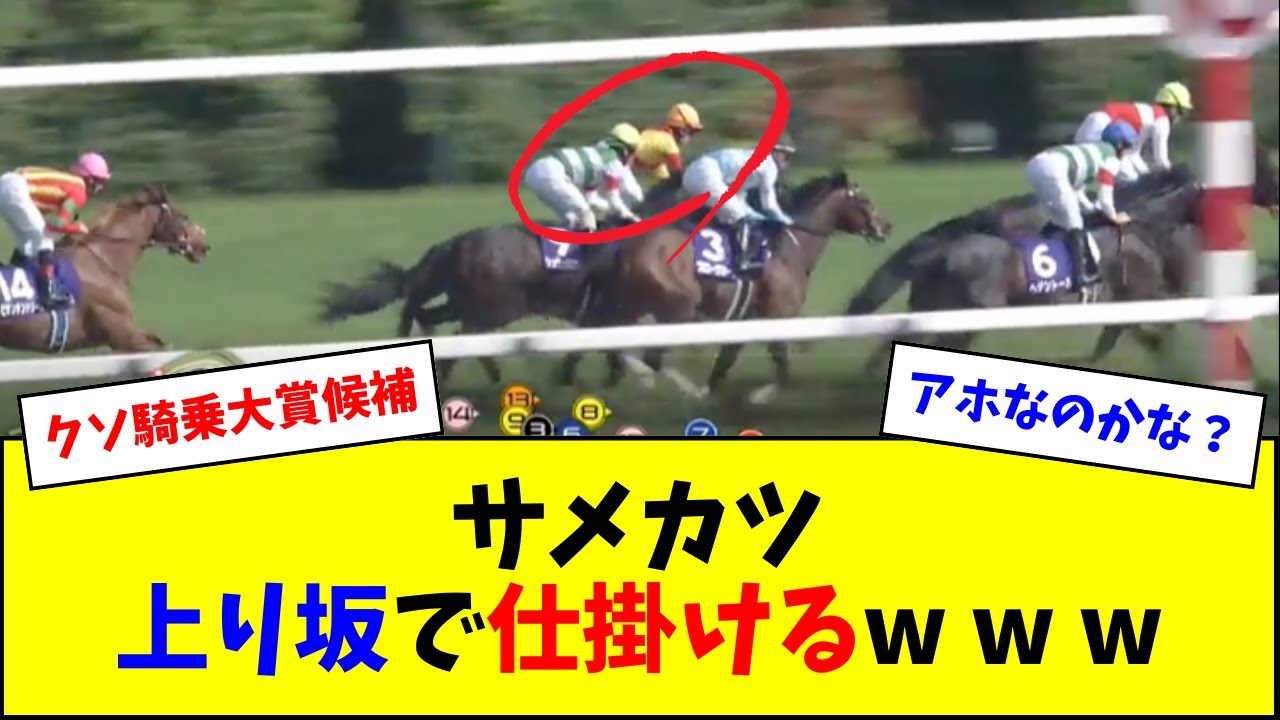 【天皇賞・春】ジャスティンパレス サメカツの仕掛けw w w
