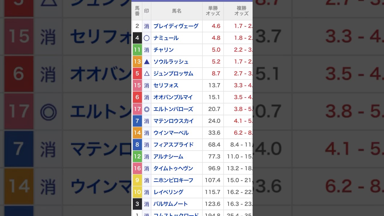 マイルCS 2024‼️本命はエルトンバローズ‼️#競馬 #マイルチャンピオンシップ  #競馬 予想 #マイルcs 予想#shorts #short