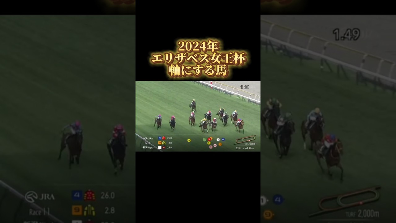 エリザベス女王杯 2024 軸にする馬#エリザベス女王杯 #シンリョクカ