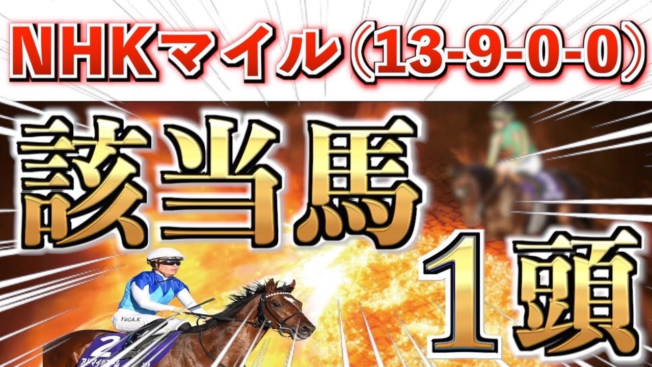 【NHKマイルカップ2025 予想】全条件パーフェクト◉想定10番人気の大穴＋鉄板馬を狙い撃つ！【競馬予想】
