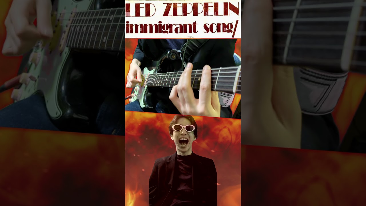 イミグラントソング、君が勝つんだ #shorts #nhkマイルカップ #ledzeppelin  #ギター #音楽ユニット #競馬ファン #競馬 #ロック
