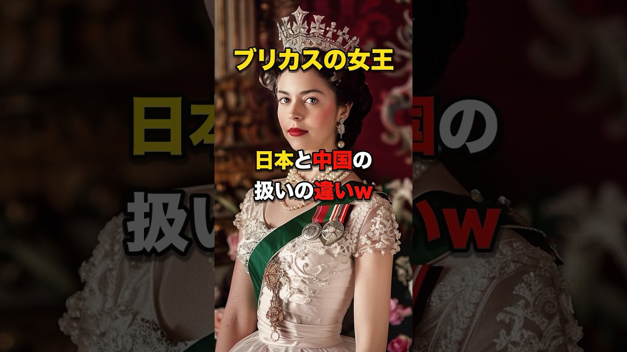 【日英友好】エリザベス女王の中国と日本の扱いの違いw　#海外の反応