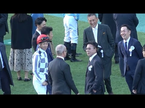 【ジャパンカップ2024】今回はちょっと余裕？ 松島オーナーら パドックでの各陣営の様子 【現地】