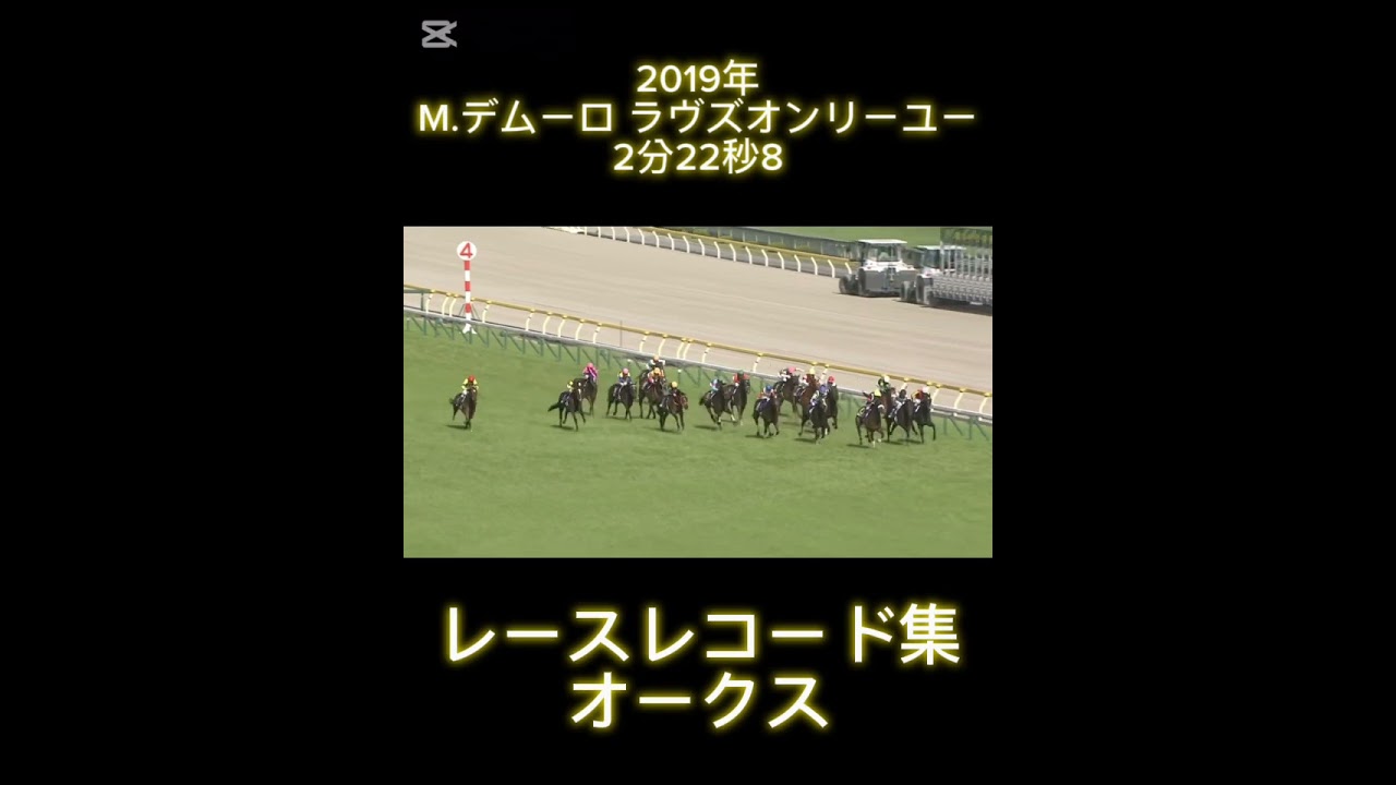 レースレコード集　オークス