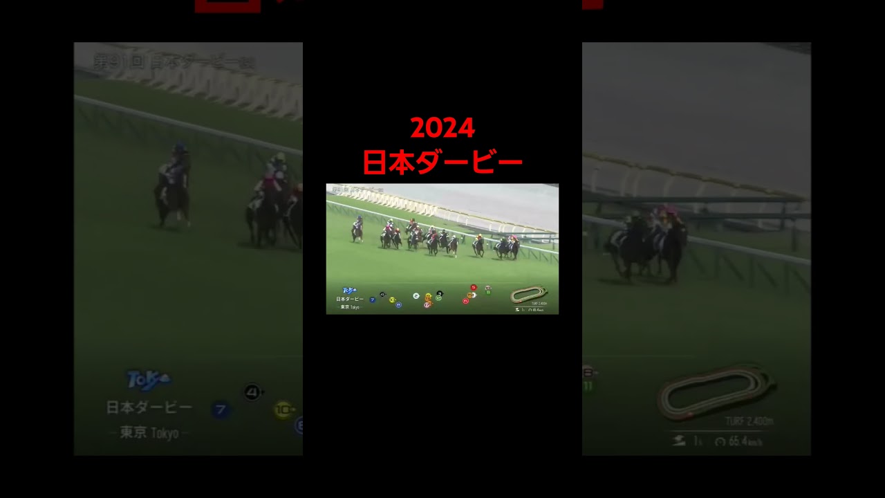 2024　日本ダービー　#日本ダービー#競馬#ダノンデサイル #shorts#菊花賞#レガレイラ